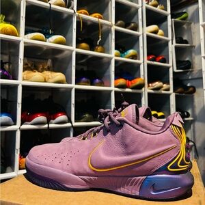 Nike Lebron 21 XXI Sz 14 Mens Basketball Shoes Freshwater Purple Rain